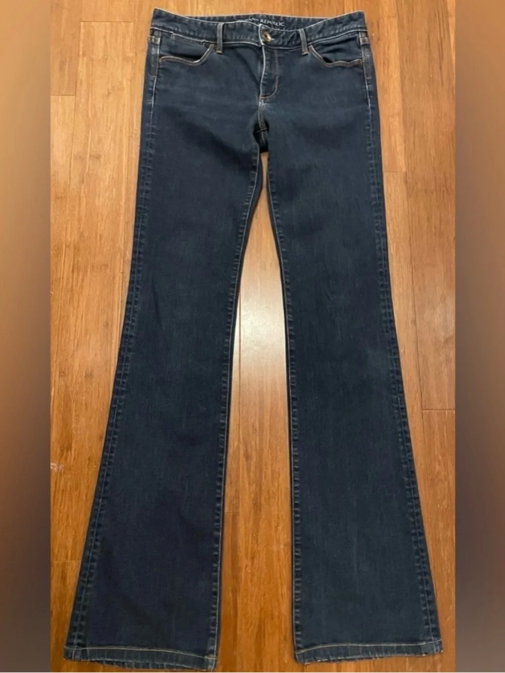 Banana Republic Jeans 27 Long Tall Slim Bootcut Classic Stretch